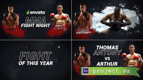 Videohive - Fight Club // Fight Night // MMA // UFC - 54579754 - Project for After Effects