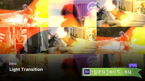 Videohive - Intro/Opening - Light Transition After Effects Project Files - 54908831 - Project for After Effects