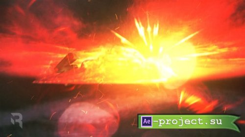 Videohive - Fire Line Logo Reveal - 54960313 - Project for After Effects