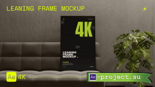 Videohive - Leaning Frame Mockup - 54813354 - Project for After Effects