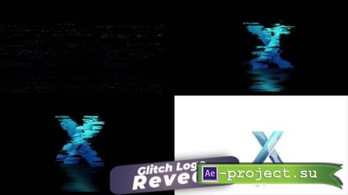 Videohive - Glitch Logo Reveal - 55005155 - Project for After Effects