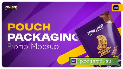 Videohive - Pouch Packaging Promo Mockup - 54995395 - Project for After Effects