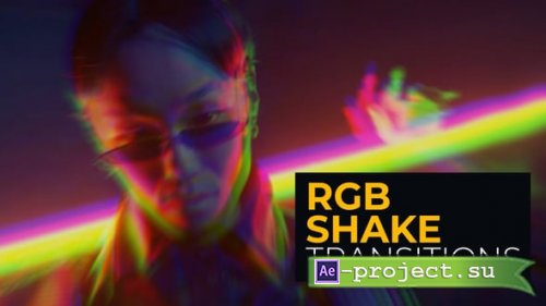 Videohive - RGB Shake Transitions | After Effects - 55027230 - Project for After Effects