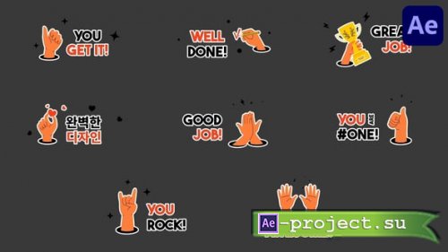 Videohive - Hands Typography Titles for After Effects - 55053173 - Project for After Effects