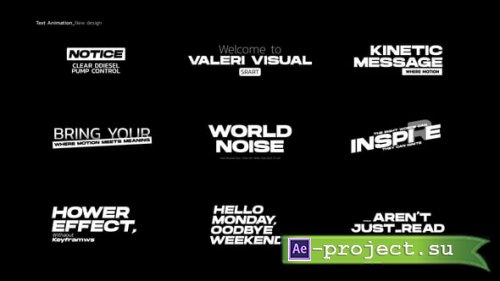 Videohive - Text Animation_After Effects - 55057978 - Project for After Effects