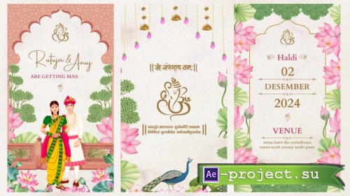 Videohive - Indian wedding invitation - 55054700 - Project for After Effects