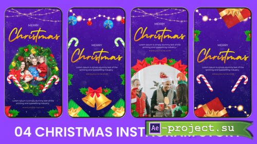 Videohive - Festive and Elegant Christmas Instagram Story - 55094535 - Project for After Effects