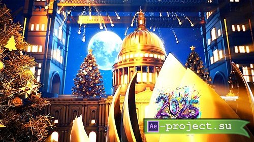 Golden Christmas In Vatican 149173 - After Effects Templates