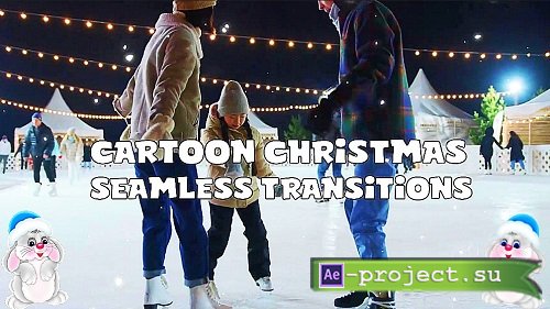 Cartoon Christmas Stuff Seamless Transitions 2981945 - After Effects Templates