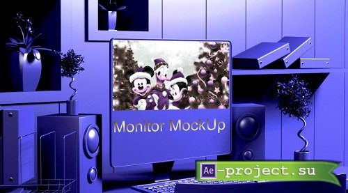 Monitor MockUp Web Promo 1313041 - After Effects Templates