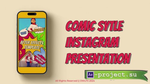 Videohive - Comic Style Instagram Reels and Story Opener - 55053395 - Project for After Effects