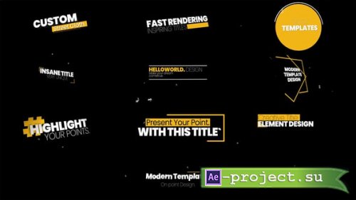 Videohive - Kinetic Text - 55109508 - Project for After Effects