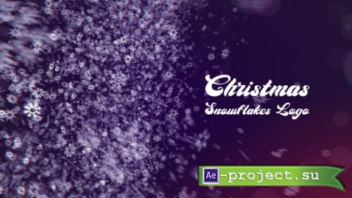 Videohive - Christmas Snowflakes Logo | After Effects - 55113638 - Project for After Effects