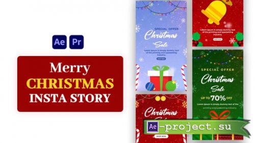 Videohive - Christmas Sale Instagram Story - 55131775 - Project for After Effects