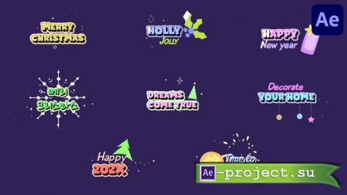 Videohive - New Year Titles for After Effects - 55131829 - Project for After Effects