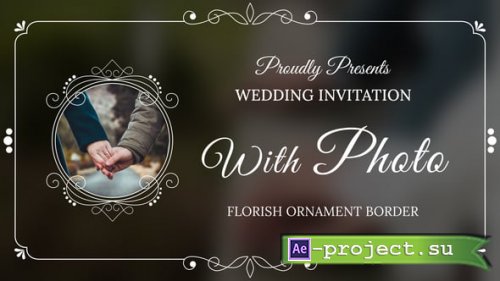 Videohive - Wedding Invitation with Photo | DaVinci Resolve - 55016661 - DaVinci Resolve Templates