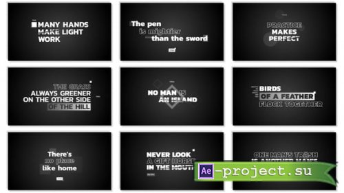 Videohive - Cut Titles - 54997317 - Project for After Effects