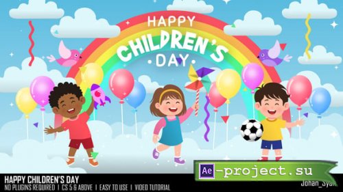 Videohive - Happy Childrens Day_Intro - 55150890 - Project for After Effects