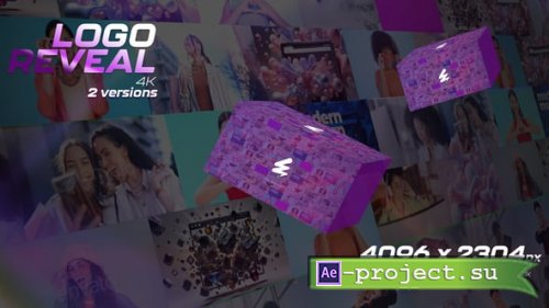 Videohive - Mosaic Photo Wall and Logo Reveal - 55145100 - Project for After Effects