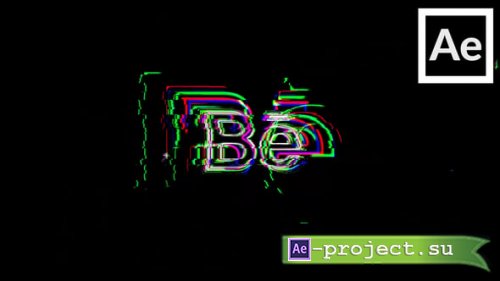 Videohive - Glitch Logo Animation - 55159567 - Project for After Effects