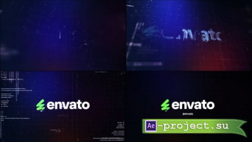 Videohive - Digital Coding Sci-Fi Logo Reveal - 55113366 - Project for After Effects