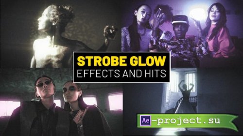 Videohive - Strobe Glow Effects And Hits | After Effects - 55159678 - Project for After Effects