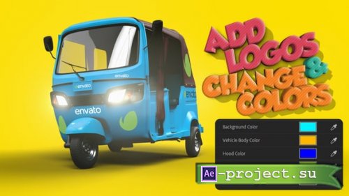 Videohive - Auto Rickshaw - 50120477 - Project for After Effects