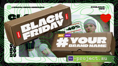 Videohive - Cardboard Boxes Sale Promo - 55161211 - Project for After Effects