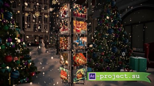 Videohive - Christmas Postcards Slideshow - 55167913 - Project for After Effects