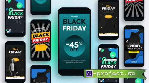 Videohive - Black Friday Sales - Promo Stories - 55191043 - Project for After Effects