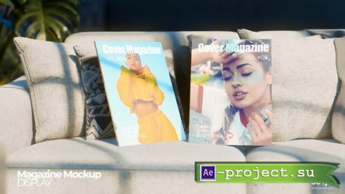 Videohive - Magazine Mockup Display - 55188918 - Project for After Effects