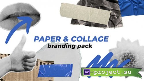 Videohive - Paper & Collage Branding Pack - 55202224 - Project for After Effects