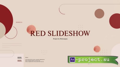 Videohive - Slideshow - 55205241 - Project for After Effects