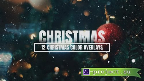 Videohive - Christmas Color Luts And Overlays Pack - 55214562 - Project for After Effects