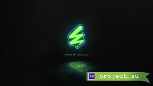 Videohive - Neon Logo - 55215245 - Project for After Effects