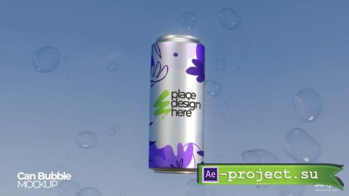 Videohive - Can Bubble Mockup - 55209599 - Project for After Effects