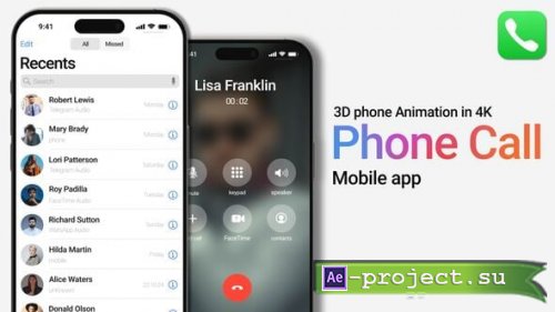 Videohive - Phone Call - 55215799 - Project for After Effects