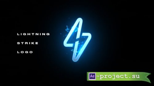 Videohive - Lightning Strike Logo - 55213189 - Project for After Effects