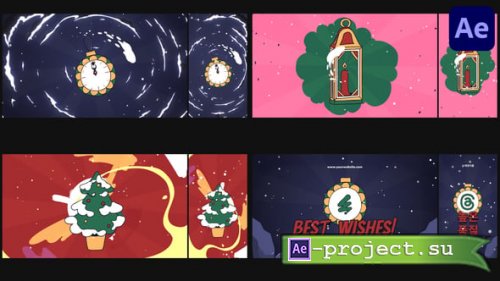 Videohive - Christmas Morphing Logo Opener - 55221529 - Project for After Effects