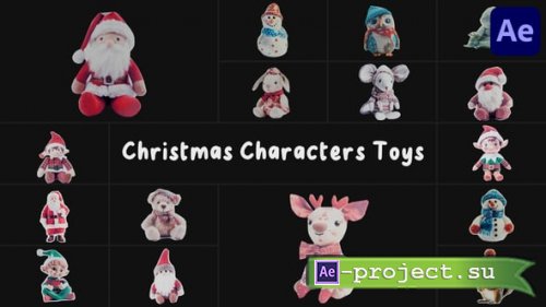 Videohive - Christmas Characters Toys for After Effects - 55221273 - Project for After Effects