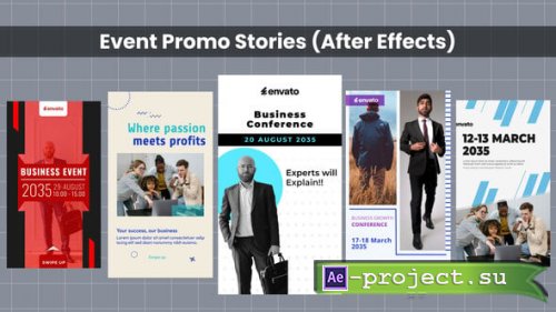 Videohive - Event Promo Stories - Corporate Business - 55228704 - Project for After Effects