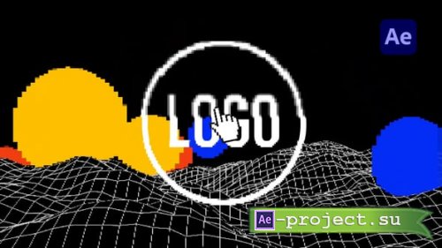 Videohive - Pixel Party Logo Reveal - 55228810 - Project for After Effects