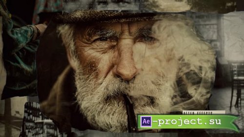 Videohive - Old Collage Slideshow - 54894569 - Project for After Effects