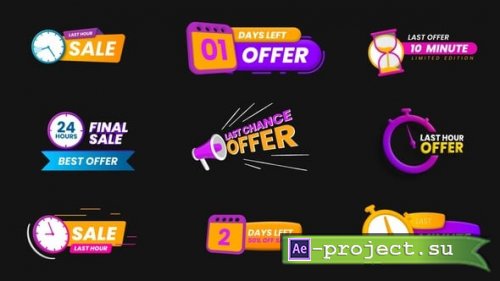 Videohive - Black Friday Sale Banners - 55198129 - Project for After Effects