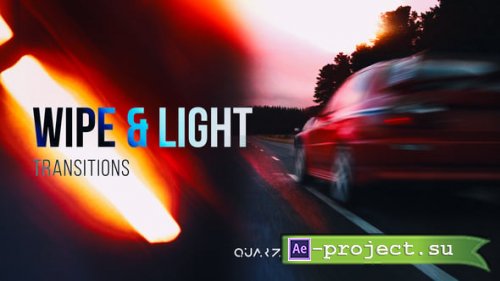 Videohive - Wipe & Light Transitions for After Effects - 55227498 - Project for After Effects