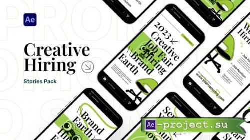 Videohive - Creative Hiring Stories Pack - 54436677 - Project for After Effects