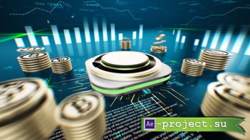 Videohive - Digital Coin logo - 55252368 - Project for After Effects