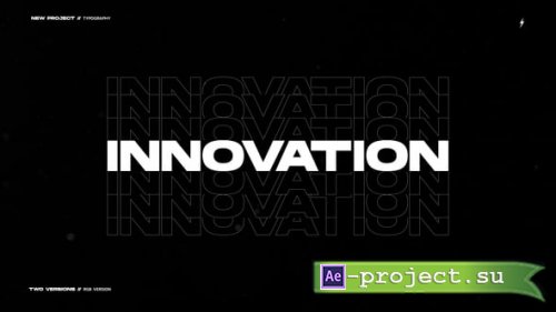 Videohive - Typography - 55257317 - Project for After Effects