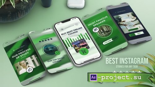 Videohive - Online Educational Course Promo Vertical Reels - 55200556 - Project for After Effects