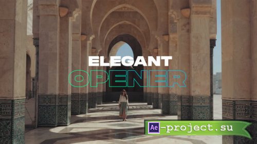 Videohive - The Elegant Opener - 55285210 - Project for After Effects